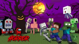 Monster School : All Horror Challenge Season 5 - Minecraft Animation
