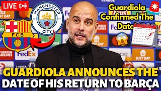 🚨URGENT😱 GUARDIOLA HAS JUST PARALYZED THE WORLD OF FOOTBALL! HE SURPRISED THE BARCELONA FANS!