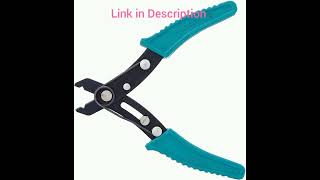 Taparia WS 05 Steel (130mm) Wire Stripping Plier (Green and Black)  \