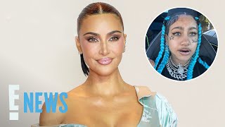 Kim Kardashian Addresses North Wests Fake Face Tattoo Criticism | E! News
