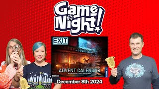 GameNight! 24 Days of Christmas Day 8 - Exit: The Game Advent Calendar The Silent Storm