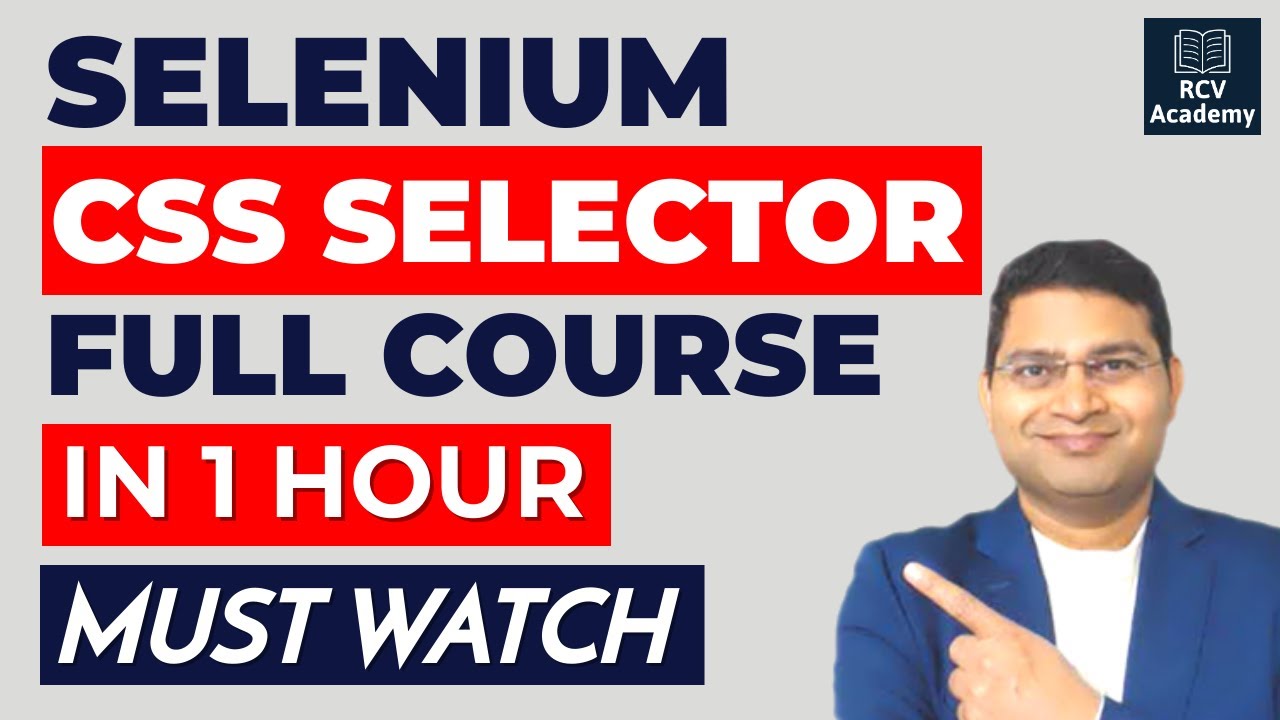 Selenium CSS Selector Tutorial - CSS Selectors In Selenium WebDriver ...