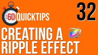 Ep 32: Creating a Ripple Effect in Motion