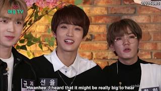 [ENG SUB] 180308 HeyoTV UP10TION ep1 - First full album's concept and which member suits it best