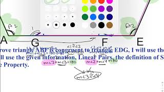 Proof using Linear Pair Postulate