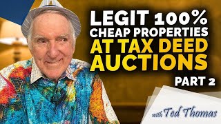 How to Find Cheap Property at Tax Deed Auctions - NOT a SCAM! - Part 2