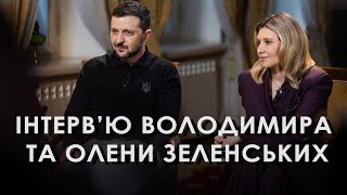 Interview of Volodymyr and Olena Zelenskyi for the \