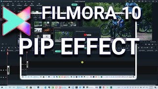 Filmora X PIP Effect - Picture in Picture Tutorial For Beginners