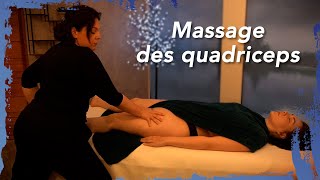 MASSAGE DES QUADRICEPS - Massage Sportif des Cuisses