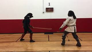 naginata vs rope and sickel thing