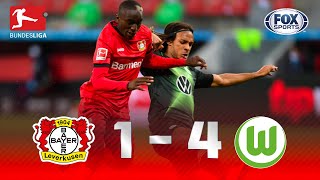 Bayer 04 Leverkusen - Wolfsburgo [1-4] | GOLES | Jornada 28 | Bundesliga