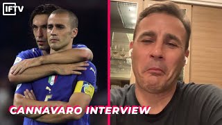 Cannavaro on the night before World Cup final - \