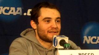 North Dakota's Rocco Grimaldi on his hat trick, March 28, 2014