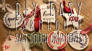 DIY EASY NO Cook Salt Dough