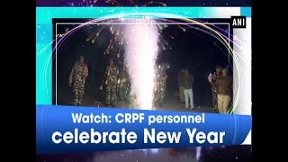 Watch: CRPF personnel celebrate New Year