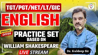 TGT PGT NET | SPECIAL PRACTICE SESSION | ENGLISH  BY- DR. KULDEEP SIR #tgt #pgt #tgtpgtexam #english