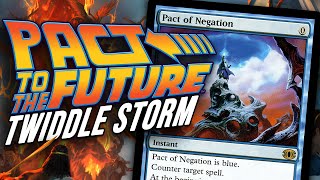 PACT TO THE FUTURE! Modern Twiddle Storm/Lotus Breach + Demonic Counsel Combo | Magic: The Gathering