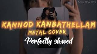 Kannodu Kanbathellam  (Perfectly slowed ) JEANS | ANILA RAJEEV COVER