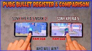 Sony Xperia 5 vs Sony Xperia 5 Mark 2 PUBG Full Comparison \u0026 Bullet Register Test | Electro Sam