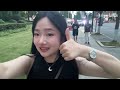 韩国vlog 和朋友们在首尔逛吃！韩式美食含量超标 ｜ bhc炸鸡 ｜ 炸酱面 ｜ 便利店美食