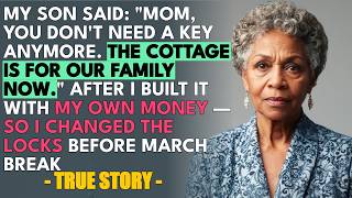 HER TRUE STORY FROM OTTAWA My Son Said: "Mom, The Cottage Is Ours Now. You Don't Need a Key Anymo...