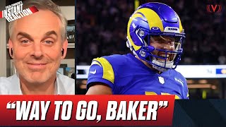 Reaction to Baker Mayfield rallying Los Angeles Rams to beat Las Vegas Raiders | Colin Cowherd NFL