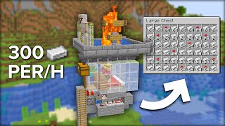 Minecraft 1.20+ Easy Iron Farm Tutorial - 300 Per Hour