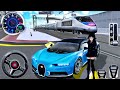 3D Driving Class #19: Gas Station and Car Wash - Unlock Car New Bugatti Chiron - Android GamePlay