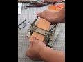 Mastering Leathercraft: Unboxing & Using the Leather Splitting Machine