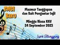 Mazmur Tanggapan||EDISI BARU || Minggu Biasa XXV || 24 September 2023 || Lasri Sitanggang