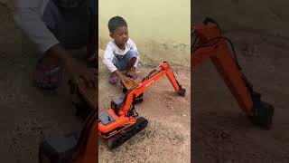 Huina long arm RC Excavator#shorts #RC #excavators