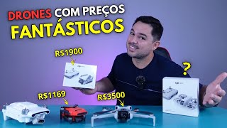 𝗟𝗢𝗨𝗖𝗨𝗥𝗔! DRONES DJI Estão 𝗠𝗮𝗶𝘀 𝗕𝗮𝗿𝗮𝘁𝗼𝘀 𝗛𝗼𝗷𝗲! DJI MINI 3, DJI MINI 4 PRO, DJI NEO, DJI FLIP