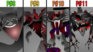 Phase 8 VS Phase 9 VS Phase 10 VS Phase 11 in Incredibox Sprunki