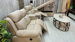 Primium Recliner sofa Seating from Sky Recliners / L Shape Luxury Recliner Chair/Customised Recliner