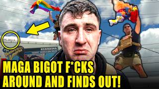 Pardoned MAGA J6er Jake Lang FINDS OUT After Lighting Pride Flags on Fire!