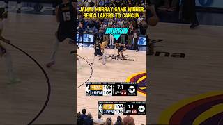 Jamal Murray GAME WINNER stuns LeBron & The Lakers!😭