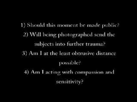 What are the ethics in photojournalism?