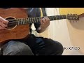 K X712D Kaysen acoustic guitar all solid 41 Inch