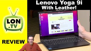 Lenovo Yoga 9i Review - With Leather and Solid State Glass Trackpad