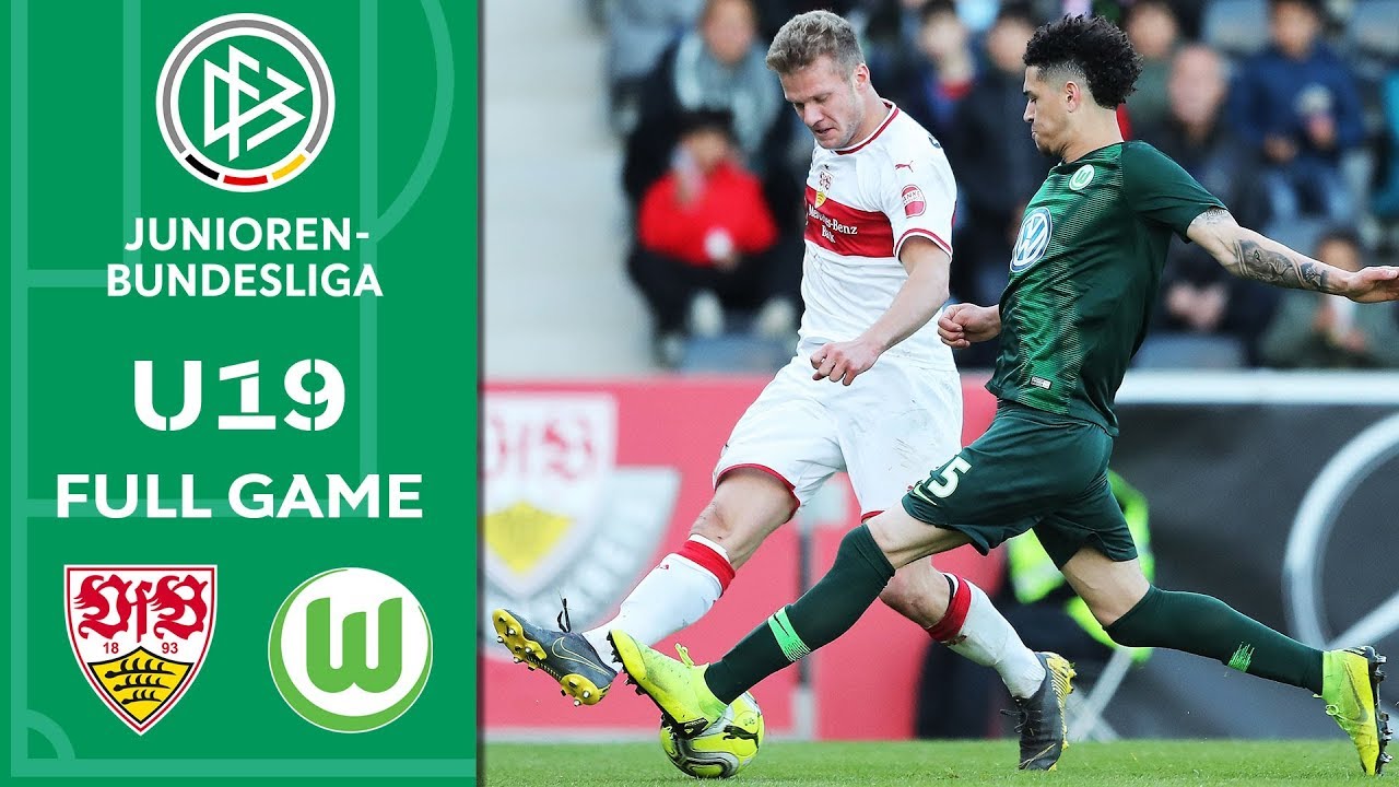 VfB Stuttgart Vs. VfL Wolfsburg 0-0 | Full Game | U19 Bundesliga | Semi ...