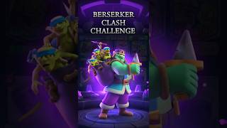 BEST GOBLIN GIANT DECK FOR BERSERKER CLASH CHALLENGE #clashroyale #supercell #gaming #epic #edit