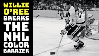 Willie O’Ree Broke the Color Barrier in the NHL - Biographical Photos Behind the Story