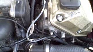 BMW 740IL E38 MAF and CPS replacement. Pt1