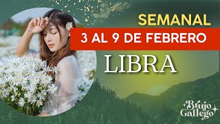 #Libra Semanal: 3 a 9 de febrero ♎ Llega el momento ❗️😱💫 💥 Brujo Gallego 💥