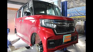 ノックスドール施工記録　札幌市Ｓ様　N BOXカスタム