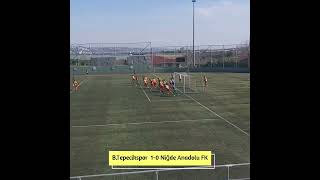 B.Tepecikspor 1-0 Niğde Anadolu FK (golümüz)