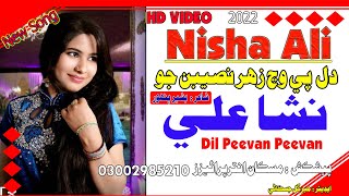 Dil Peevan Peevan | Nisha Ali New Album | Muskan Studio | HD Song | Sindhi Music