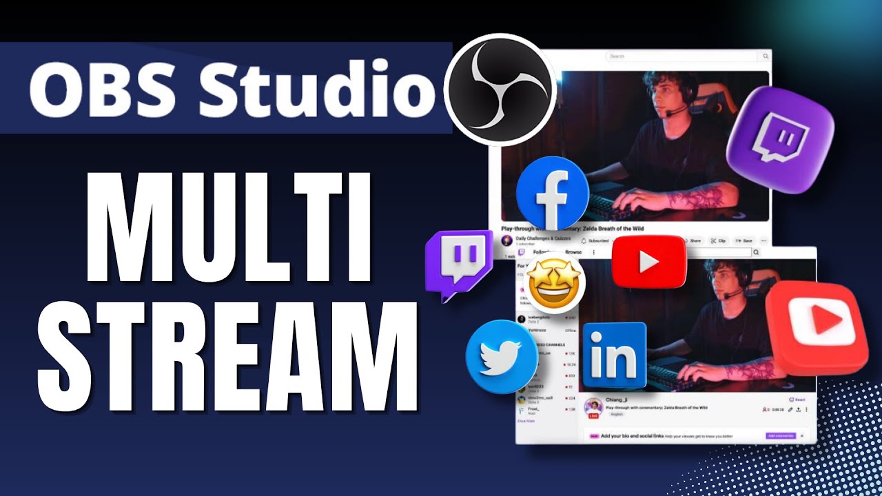 How To Multistream On Obs Studio Youtube