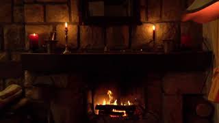 ASMR 벽난로 장작 타는 소리 숙면 불면증 집중력 공부 Relaxing Fireplace Sounds