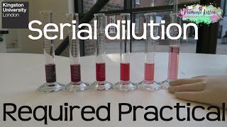 Serial Dilution | Required Practical Revision for Biology and Chemistry A-Level